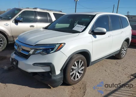 2021 Honda Pilot 2Wd Ex-L z USA, uszkodzony, nr VIN 5FNYF5H59MB006627
